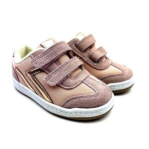 Cat & Jack Girls Shoes Size 7 Adjustable Straps Fabric Pink Toddler Children